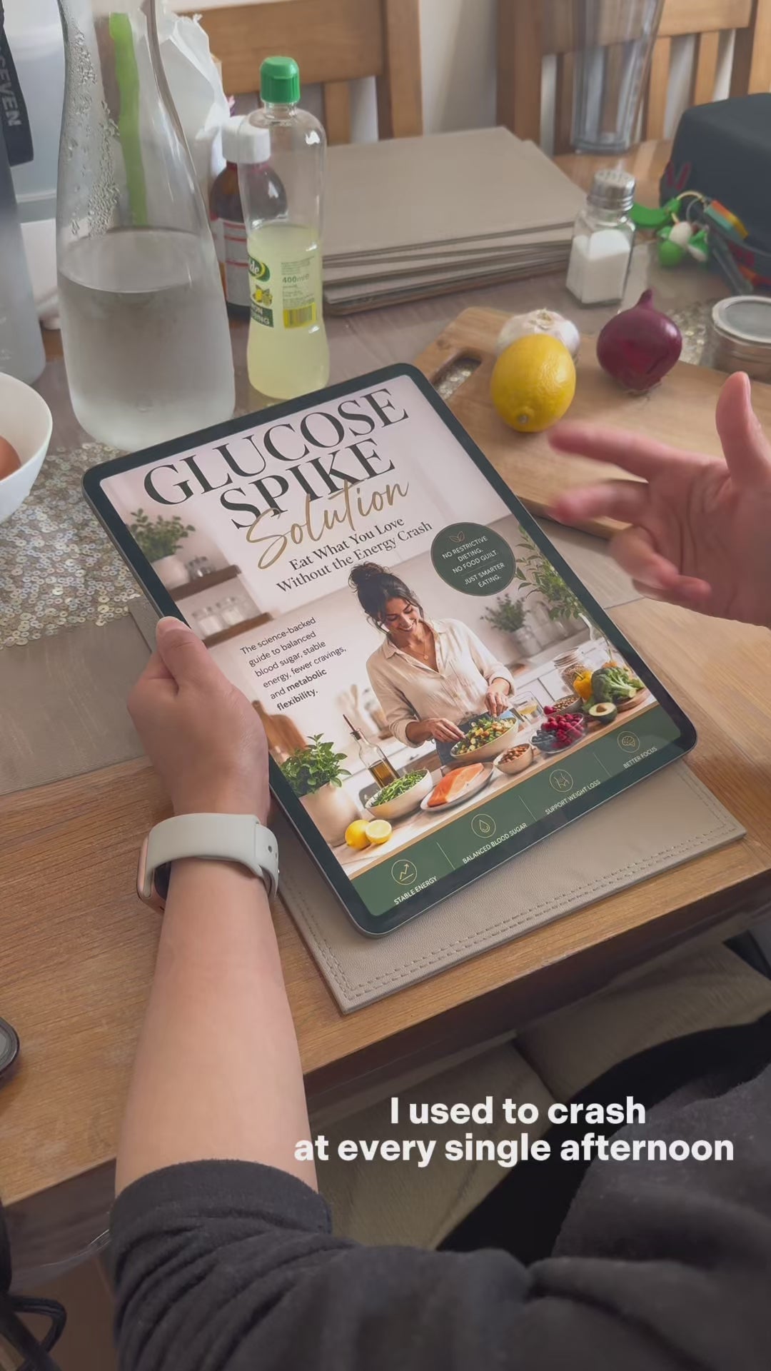 The glucose spike solution guide advert
